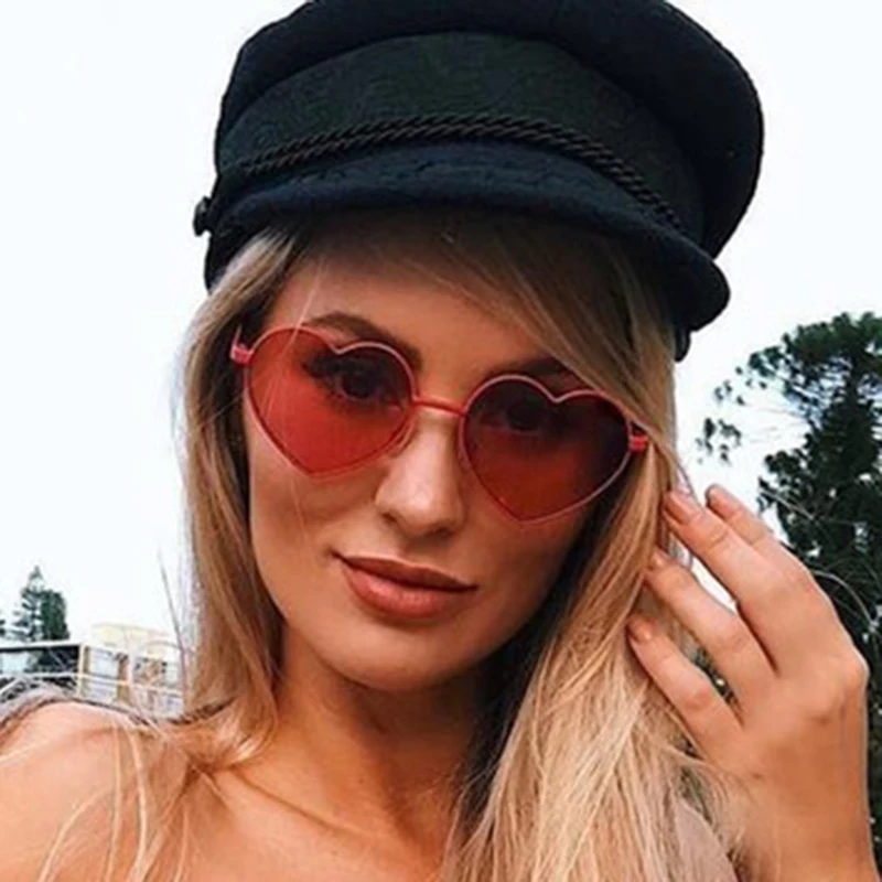 Team Bride Metal Frame Heart-shaped Sunglasses Peach Heart Funny Men and Women Sun Glasses Heart-shaped Lovers' Sunglasses
Team Bride Metal Frame Heart-shaped Sunglasses Peach Heart Funny Men and Women Sun Glasses Heart-shaped Lovers' Sunglasses