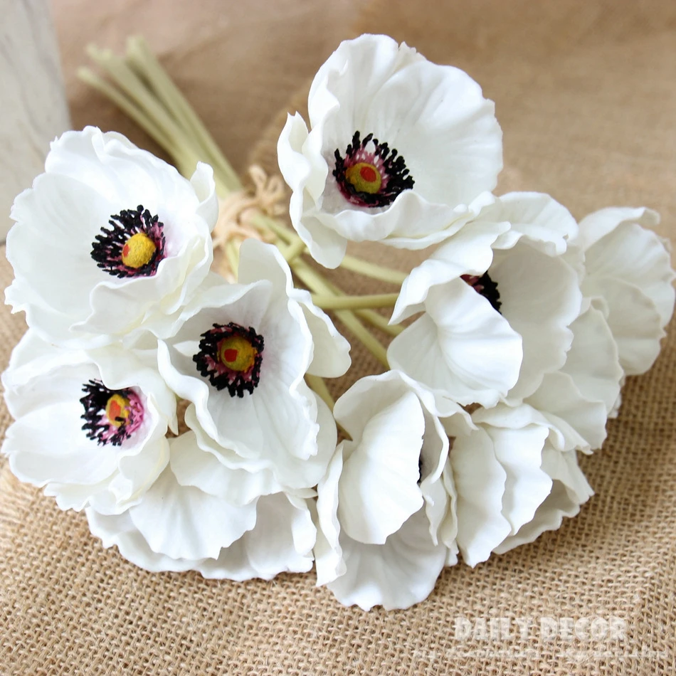 3 букета! Оптовая продажа, искусственные Искусственные цветы мака Anemone cathayensis, Искусственные Свадебные букеты
3 букета! Оптовая продажа, искусственные Искусственные цветы мака Anemone cathayensis, Искусственные Свадебные букеты