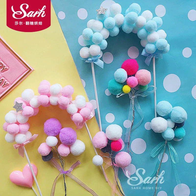 Blue Pink Hairball Baking Cake Topper for Party Valentine's Day Decoration Dessert Cute Gifts
Blue Pink Hairball Baking Cake Topper for Party Valentine's Day Decoration Dessert Cute Gifts