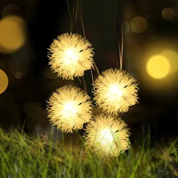 solar powered 50 LED 9.5M Waterproof Dandelion Ball /outdoor solar string light for holiday Party Wedding Garden Decoration
solar powered 50 LED 9.5M Waterproof Dandelion Ball /outdoor solar string light for holiday Party Wedding Garden Decoration