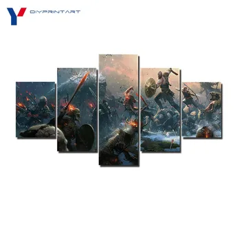 God of War Battle Kratos 5 Pieces Game Poster Wall Decor Living Room Decoration A0141
God of War Battle Kratos 5 Pieces Game Poster Wall Decor Living Room Decoration A0141