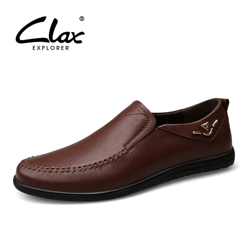CLAX Mens Boat Shoes Genuine Leather 2019 Spring Summer Casual Leather Shoe Male Loafers Breathable Moccasins Soft Big Size
CLAX Mens Boat Shoes Genuine Leather 2019 Spring Summer Casual Leather Shoe Male Loafers Breathable Moccasins Soft Big Size