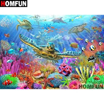 HOMFUN Square/Round Drill 5D DIY Diamond Painting "Ocean Turtle" Embroidery Cross Stitch Full Rhinestone Decor A07167
HOMFUN Square/Round Drill 5D DIY Diamond Painting "Ocean Turtle" Embroidery Cross Stitch Full Rhinestone Decor A07167