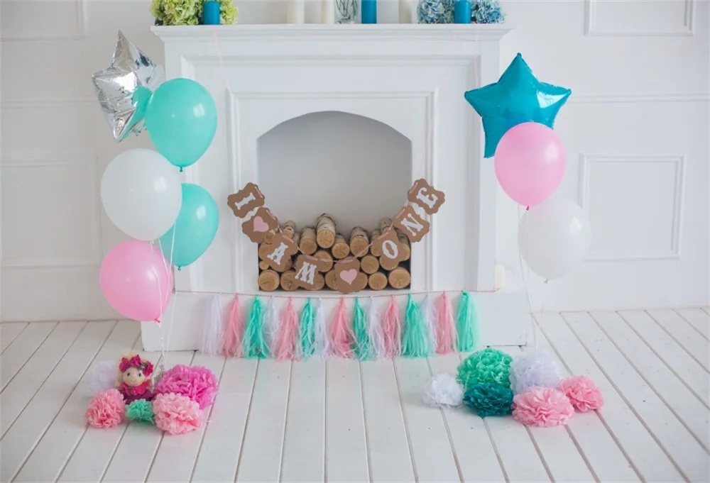 Baby 1st Birthday Party Gray Fireplace Pink Balloons Floral Wooden Floor Interior Photo Backgrounds Photo Backdrops Photo Studio
Baby 1st Birthday Party Gray Fireplace Pink Balloons Floral Wooden Floor Interior Photo Backgrounds Photo Backdrops Photo Studio