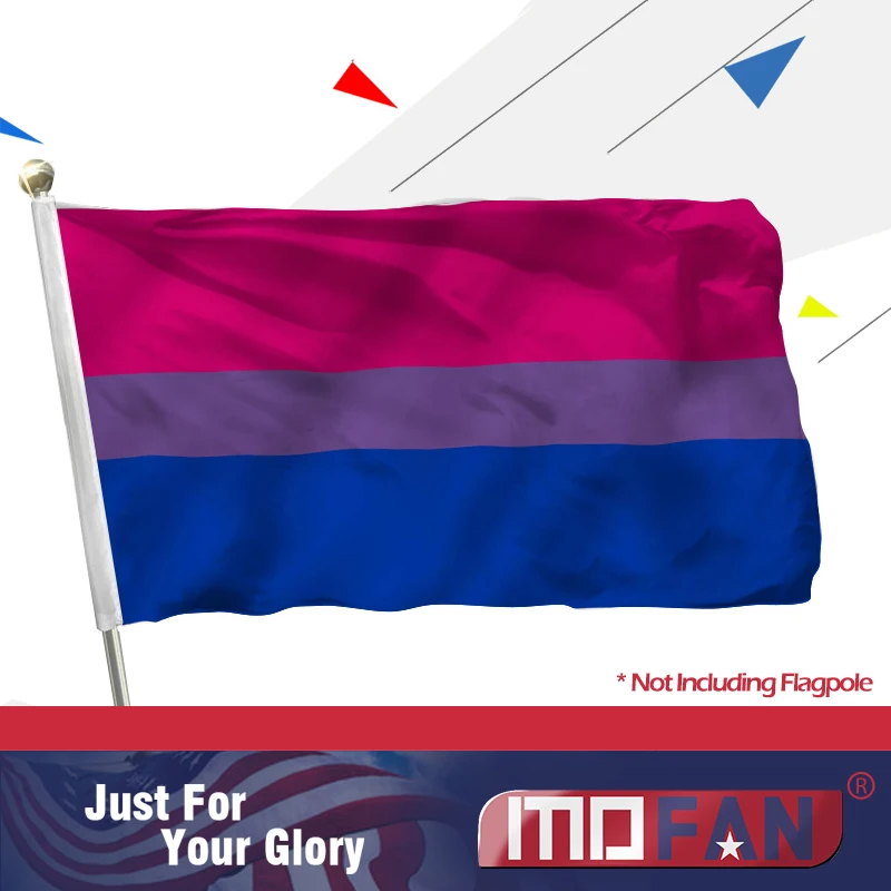 MOFAN Bi Pride Flag Bisexual Polyester Durable and Vivid Bright with 2 Solid Grommets Indoor/Outdoor Home Decoration 3x5ft
MOFAN Bi Pride Flag Bisexual Polyester Durable and Vivid Bright with 2 Solid Grommets Indoor/Outdoor Home Decoration 3x5ft