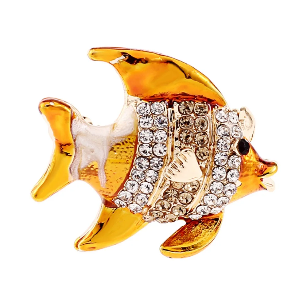 Ocean Tropical Fish Brooch Women Lady Children Enamel Brooches for Suit Scarf Collar Accessories Sweater Clips Pins #275010
Ocean Tropical Fish Brooch Women Lady Children Enamel Brooches for Suit Scarf Collar Accessories Sweater Clips Pins #275010