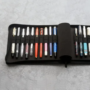 KACO Pens Storage Bag Waterproof Black Grey 10 Holders 20 Holders Pencil Case Collection Bags for Luxury Pen Gift for Business
KACO Pens Storage Bag Waterproof Black Grey 10 Holders 20 Holders Pencil Case Collection Bags for Luxury Pen Gift for Business