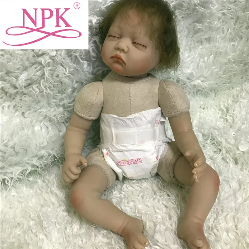 NPK 22Inch 55cm Naked Silicone Reborn Baby Dolls Hot Sell Naked Brinquedo Menina To Play With Kids Educational Doll Toys
NPK 22Inch 55cm Naked Silicone Reborn Baby Dolls Hot Sell Naked Brinquedo Menina To Play With Kids Educational Doll Toys