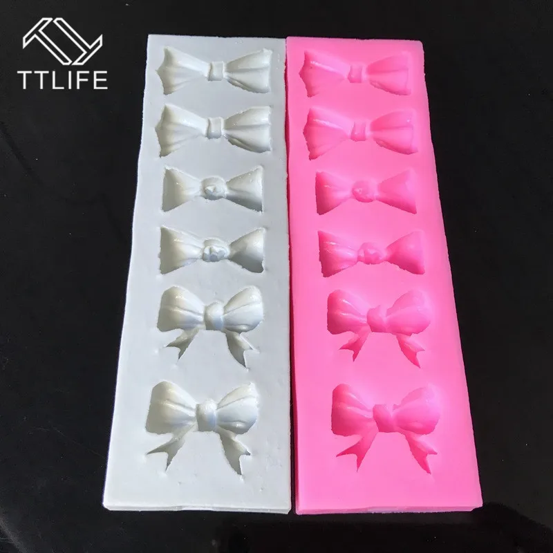 TTLIFE 6 Holes Bow Silicone Mold Rectangle Frame Fondant Cake Decorating Tool Chocolate Template Dessert Sugarcraft Baking Mould
TTLIFE 6 Holes Bow Silicone Mold Rectangle Frame Fondant Cake Decorating Tool Chocolate Template Dessert Sugarcraft Baking Mould