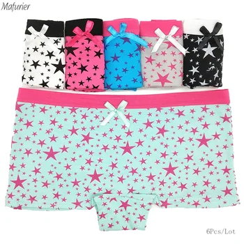 Mafurier 2018 New Woman Underwear Boyshort Sexy Briefs Underpants Female Panties Cotton Knickers Lingerie Hipster 6Pcs/Lot
Mafurier 2018 New Woman Underwear Boyshort Sexy Briefs Underpants Female Panties Cotton Knickers Lingerie Hipster 6Pcs/Lot