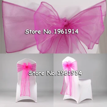 Free Shipping 30pcs/set Organza Chair Sashes 7x108inch Event Ceremony Party Wedding Chairs Knot Decoration Chair Bows
Free Shipping 30pcs/set Organza Chair Sashes 7x108inch Event Ceremony Party Wedding Chairs Knot Decoration Chair Bows
