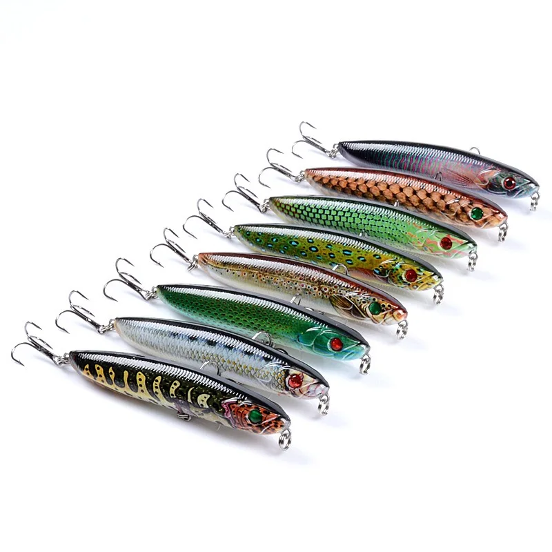 Evil lure 9.6cm 18g Fishing Wobblers Lure For Fishing Minnow All Goods For Fish Lures Artificial Bait Pencil Sinking Sea Bass
Evil lure 9.6cm 18g Fishing Wobblers Lure For Fishing Minnow All Goods For Fish Lures Artificial Bait Pencil Sinking Sea Bass
