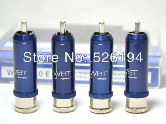 Free shipping WBT0110AG - WBT nextgen signature AG RCA connector (pack 4pcs)
Free shipping WBT0110AG - WBT nextgen signature AG RCA connector (pack 4pcs)