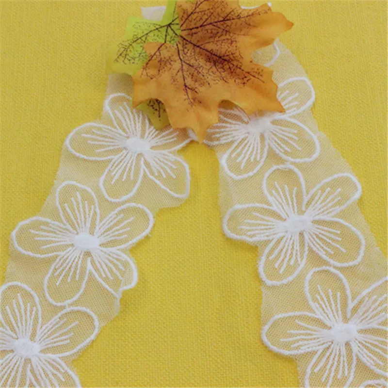 Lace Trim 15 yard Ivory Gauze Mesh Tulle Cotton flower Embroidered Tapes Lace Fabric Ribbon 6.2cm 2.4" wide 1027010QL4K89
Lace Trim 15 yard Ivory Gauze Mesh Tulle Cotton flower Embroidered Tapes Lace Fabric Ribbon 6.2cm 2.4" wide 1027010QL4K89
