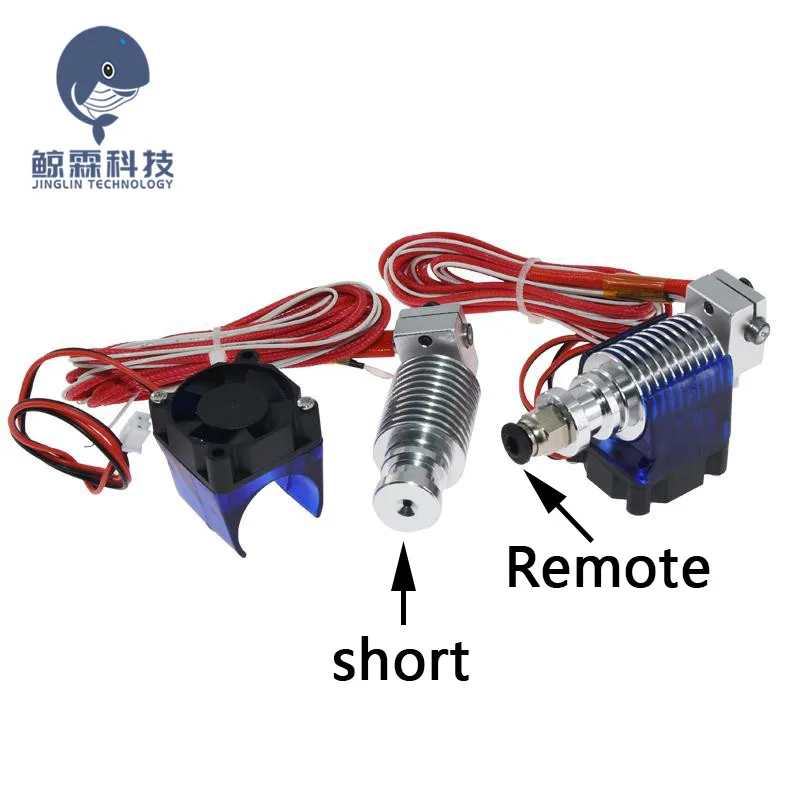 V6 J-head Hotend Extruder Kit 3D Printers Part Cooling Fan Bracket Block Thermistors Nozzle 0.4mm 1.75mm Filament Bowden Parts
V6 J-head Hotend Extruder Kit 3D Printers Part Cooling Fan Bracket Block Thermistors Nozzle 0.4mm 1.75mm Filament Bowden Parts