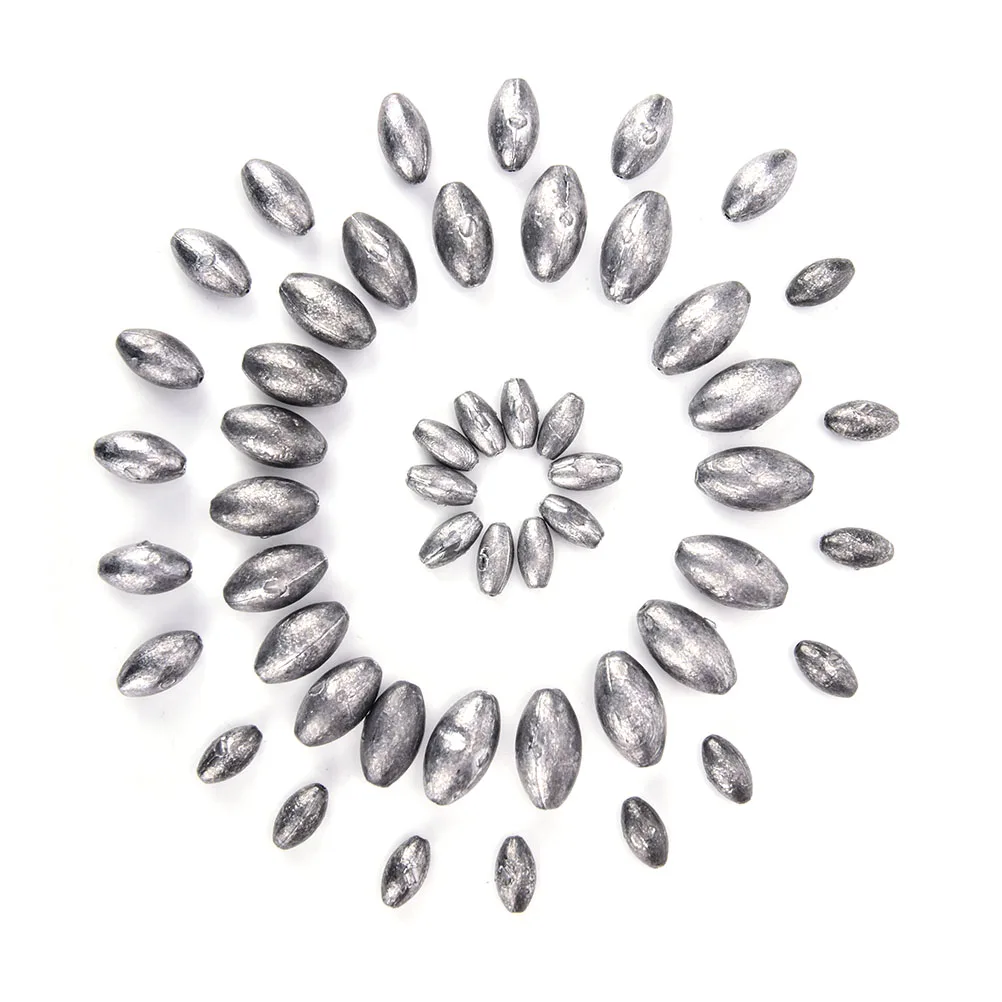 5g/10g/20g/30g/40g Fishing Lead Egg Sinker Slip Sinker Mould Olive Shaped Weight 10pcs
5g/10g/20g/30g/40g Fishing Lead Egg Sinker Slip Sinker Mould Olive Shaped Weight 10pcs