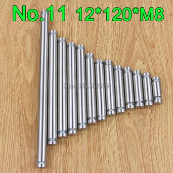 High Quality 200PCS Stainless Steel Hollow Advertising Nails Double Head Barrel Screws Wall Glass Standoff Pins 12mmx120mmxM8
High Quality 200PCS Stainless Steel Hollow Advertising Nails Double Head Barrel Screws Wall Glass Standoff Pins 12mmx120mmxM8