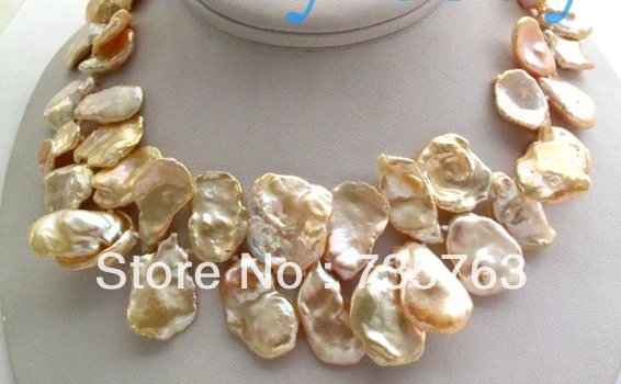 xiuli 001021 Huge Natural Pink Keishi Keshi Petal Pearl Necklace 925 silver
xiuli 001021 Huge Natural Pink Keishi Keshi Petal Pearl Necklace 925 silver
