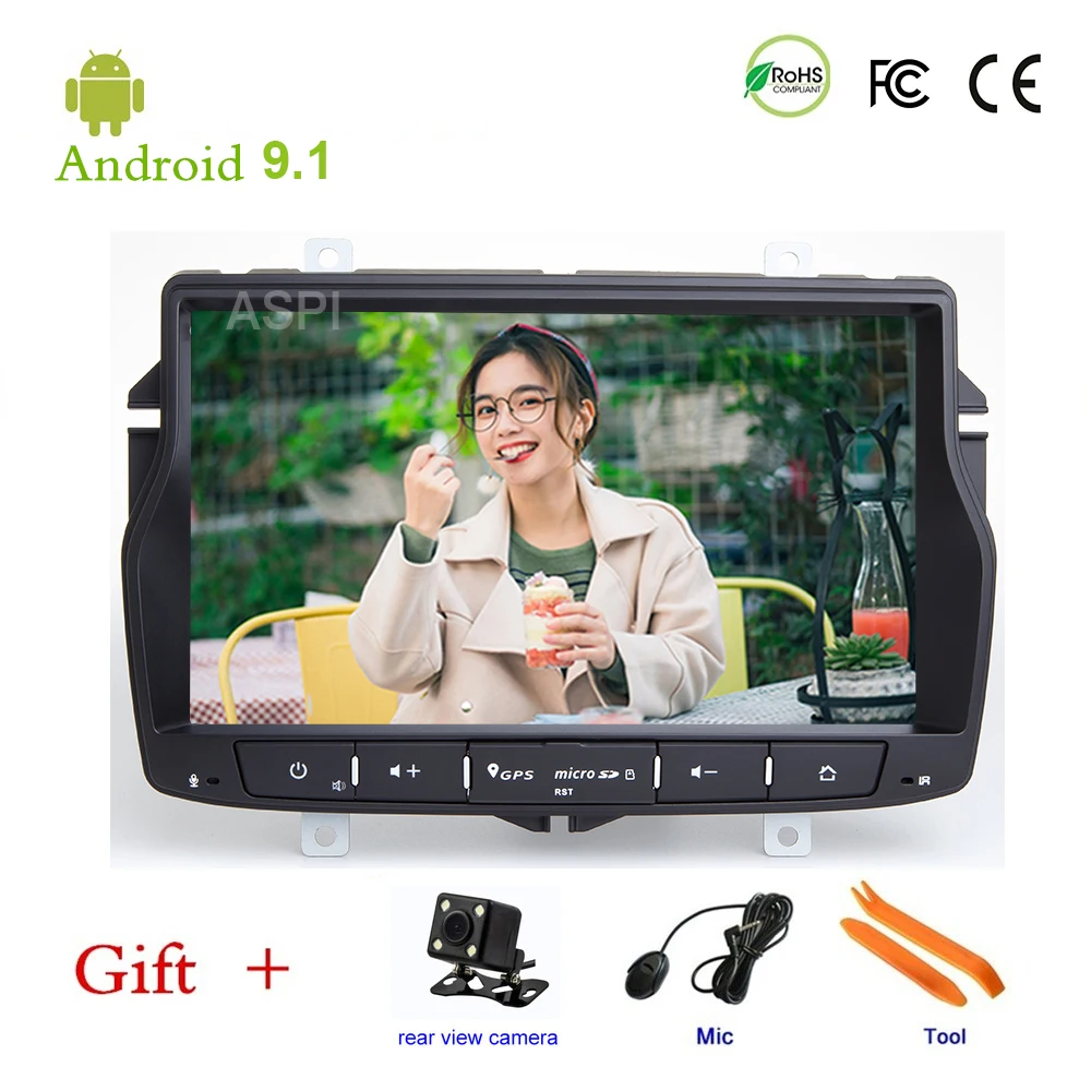 Car DVD player For Lada Vesta GPS stereo audio navigation,Android 9.1,One DIN Bluetooth ISP 8'' screen
Car DVD player For Lada Vesta GPS stereo audio navigation,Android 9.1,One DIN Bluetooth ISP 8'' screen