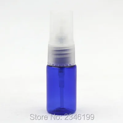 10ML Empty Blue Spray Bottle, Cosmetic Packing Bottle,Empty Small PET Plastic Atomizer Container, Blue Bottle 100pcs/Lot 
10ML Empty Blue Spray Bottle, Cosmetic Packing Bottle,Empty Small PET Plastic Atomizer Container, Blue Bottle 100pcs/Lot