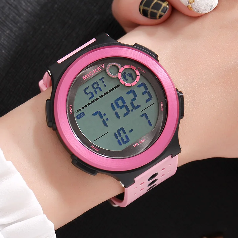 Disney brand Mickey mouse womens mens watches digital rubber fashion couple woman man loves wristwatches waterproof clocks
Disney brand Mickey mouse womens mens watches digital rubber fashion couple woman man loves wristwatches waterproof clocks