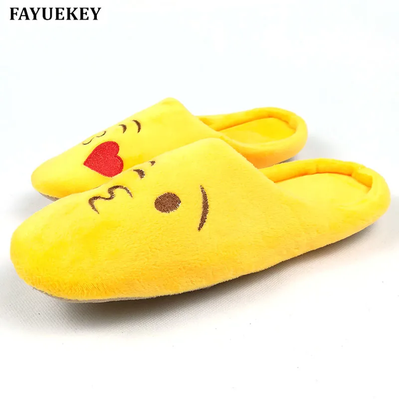 FAYUEKEY 5 Colors New Fashion Soft Sole Cartoon Emoji Autumn Winter Warm Home Cotton Plush Slippers Indoor\ Floor Flat Shoes
FAYUEKEY 5 Colors New Fashion Soft Sole Cartoon Emoji Autumn Winter Warm Home Cotton Plush Slippers Indoor\ Floor Flat Shoes