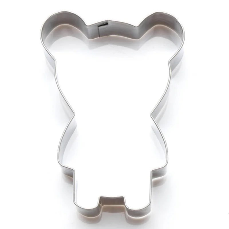 Free Shipping 1pc Stainless Steel Biscuit Mould Bear Shape Fondant Cake Mold DIY Sugarcraft 3D Pastry Cookie Cutters Cake Tools
Free Shipping 1pc Stainless Steel Biscuit Mould Bear Shape Fondant Cake Mold DIY Sugarcraft 3D Pastry Cookie Cutters Cake Tools