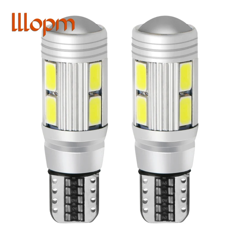 2PCS Car Styling Car Auto LED T10 Canbus 194 W5W 10 SMD 5630 LED Light Bulb No Error LED Light Parking T10 LED Car Side Light
2PCS Car Styling Car Auto LED T10 Canbus 194 W5W 10 SMD 5630 LED Light Bulb No Error LED Light Parking T10 LED Car Side Light