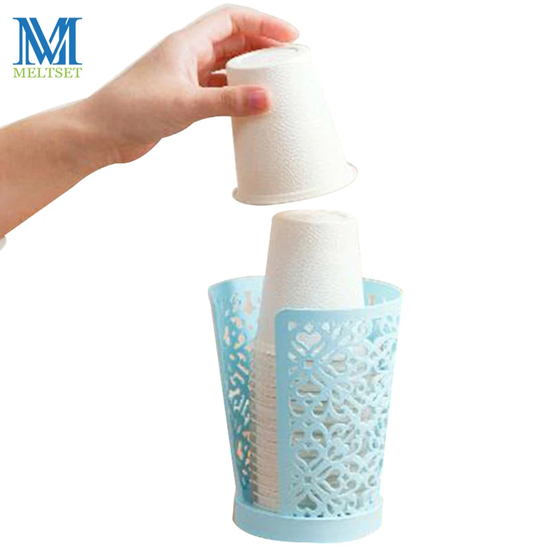 New Hollow Disposable Paper Cups Storage Rack Kitchen Organizer Shelves Plastic Decoration Tool For Disposable Cup Holder
New Hollow Disposable Paper Cups Storage Rack Kitchen Organizer Shelves Plastic Decoration Tool For Disposable Cup Holder