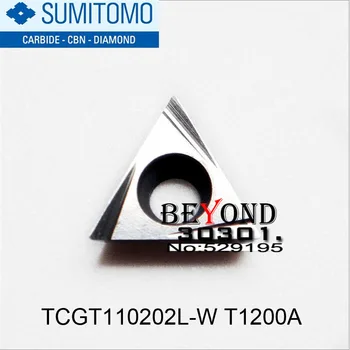 Original Sumitomo 10pcs TCGT 110202 TCGT110202 TCGT110202L-W T1200A Carbide Inserts Lathe Tools CNC Cutter Turning Tool
Original Sumitomo 10pcs TCGT 110202 TCGT110202 TCGT110202L-W T1200A Carbide Inserts Lathe Tools CNC Cutter Turning Tool
