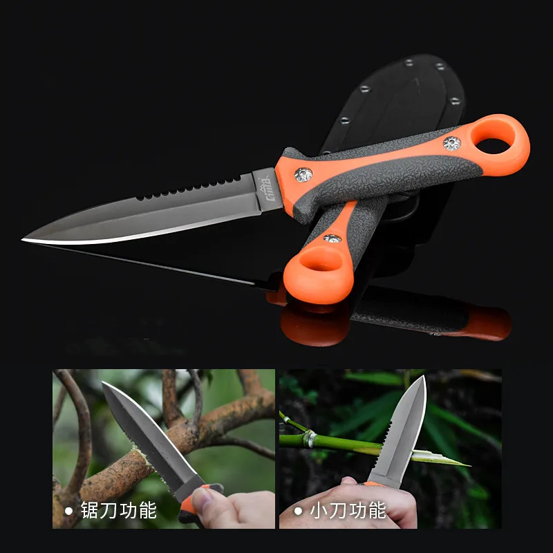 Deepsea Scuba Diving Fixed Blade Knife Stainless Steel Professional Straight Knives& ABS Sheath Camping Fishing Hunting Tools
Deepsea Scuba Diving Fixed Blade Knife Stainless Steel Professional Straight Knives& ABS Sheath Camping Fishing Hunting Tools