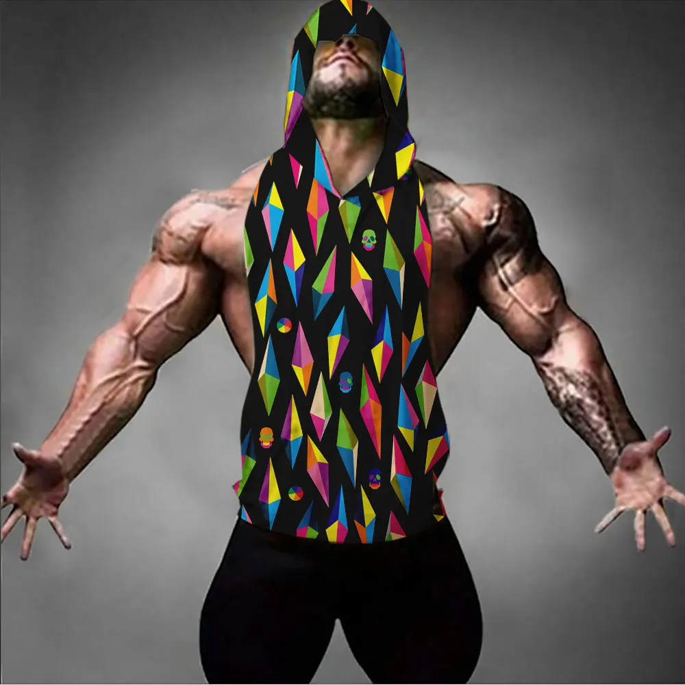 Running Vest New Arrival Gym Tank Top Man 3D Printed Tops Muscle Hoodies Fitness Bodybuilding Sleeveless Gym Clothing Undershirt
Running Vest New Arrival Gym Tank Top Man 3D Printed Tops Muscle Hoodies Fitness Bodybuilding Sleeveless Gym Clothing Undershirt