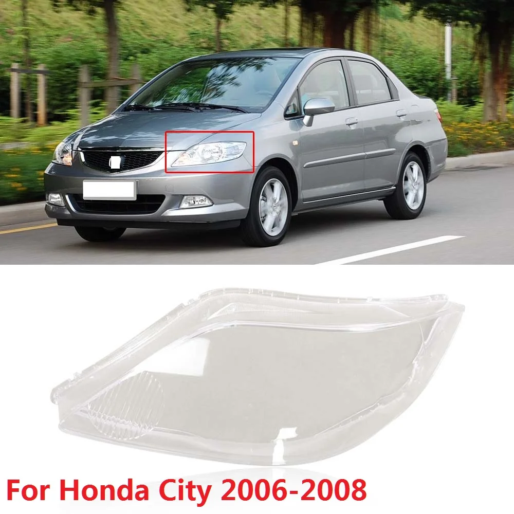 CAPQX 1PC For Honda City 2006 2007 2008 Front Headlamp Headlight Lamp cover Lampshade Waterproof Bright Lamp Shade Shell Cap 
CAPQX 1PC For Honda City 2006 2007 2008 Front Headlamp Headlight Lamp cover Lampshade Waterproof Bright Lamp Shade Shell Cap