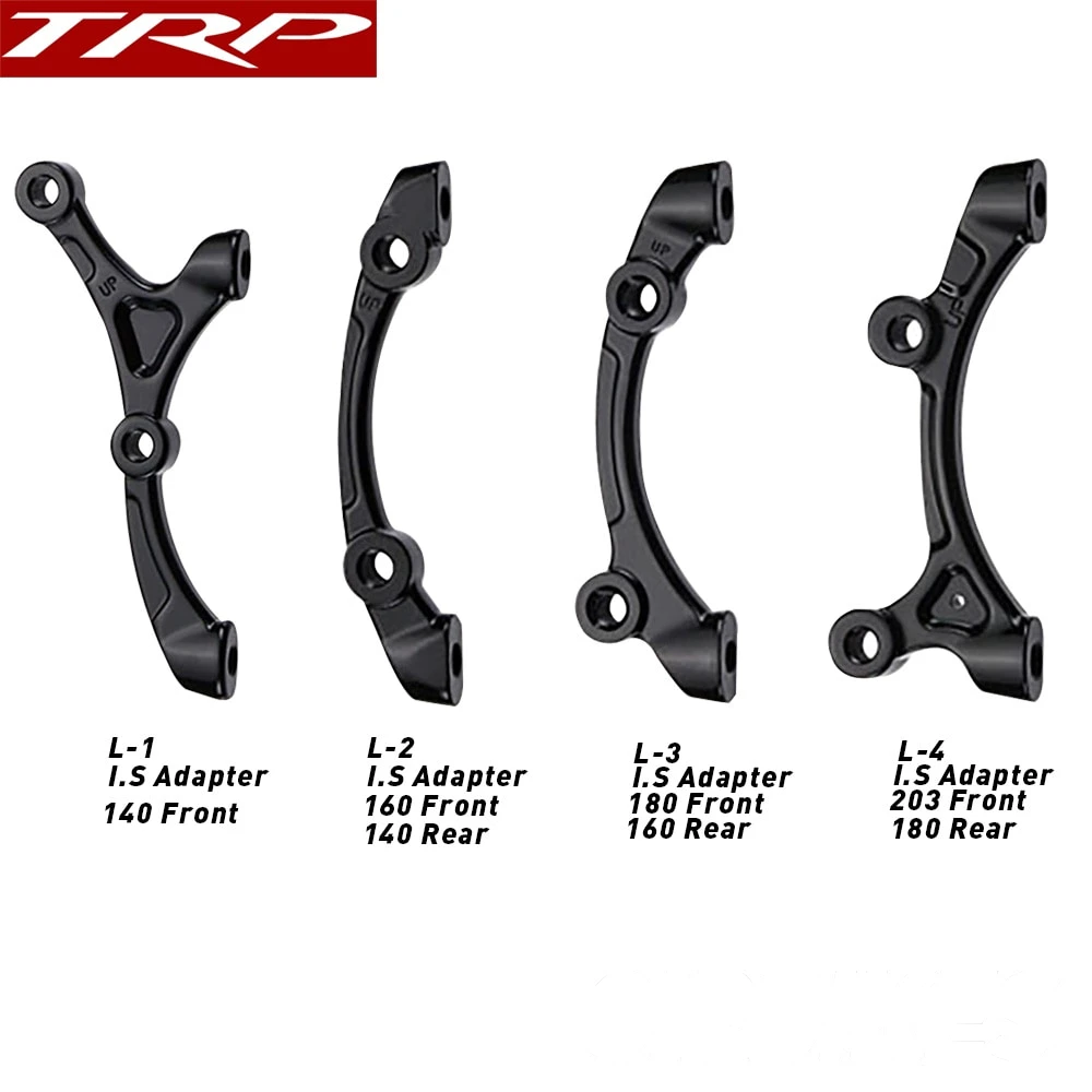 4 Size Tektro TRP HY/RD SPYRE SLC SPYRE-C Disc I.S Adaptor Front + Rear Brake Caliper Braket Black with 2pcs Bolts
4 Size Tektro TRP HY/RD SPYRE SLC SPYRE-C Disc I.S Adaptor Front + Rear Brake Caliper Braket Black with 2pcs Bolts