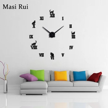 2018 hot sale 3d mirror big wall clock modern design Acrylic Living Room Quartz Needle wall watch Masi Rui clocks free shipping
2018 hot sale 3d mirror big wall clock modern design Acrylic Living Room Quartz Needle wall watch Masi Rui clocks free shipping