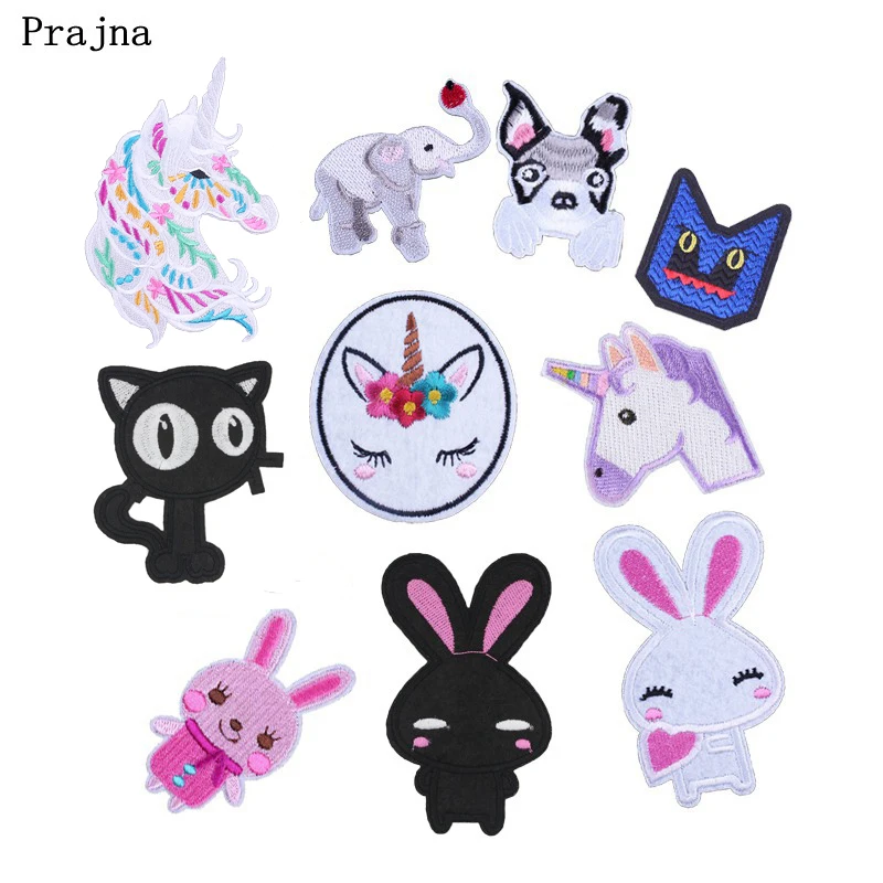 Prajna Patches For Clothing Cartoon Badges In clothes Unicorn Patch Hippo Cat Dog Iron-on Patches Stripe On Jeans DIY T-shirts
Prajna Patches For Clothing Cartoon Badges In clothes Unicorn Patch Hippo Cat Dog Iron-on Patches Stripe On Jeans DIY T-shirts