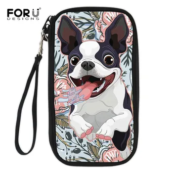 FORUDESIGNS Wallet Brand Boston Terrier Bulldog Printed Coin Purse Women Wallet Purse Female Card Holder Long Lady Clutch Zipper
FORUDESIGNS Wallet Brand Boston Terrier Bulldog Printed Coin Purse Women Wallet Purse Female Card Holder Long Lady Clutch Zipper