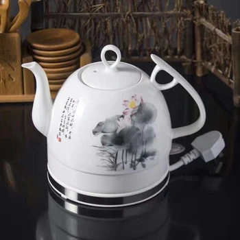 Chinese ceramic electric kettle living room enamel hot water kettle household appliances water pot quick kettle 1.2L
Chinese ceramic electric kettle living room enamel hot water kettle household appliances water pot quick kettle 1.2L