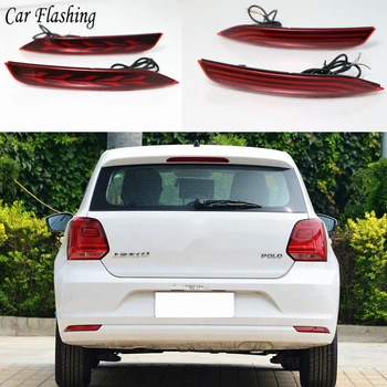 2PCS LED Reflector Lamp Rear Fog Lamp Bumper Light Brake Light Turn Signal Light For Volkswagen Vw Polo 2014 2015 2016 2017 2018
2PCS LED Reflector Lamp Rear Fog Lamp Bumper Light Brake Light Turn Signal Light For Volkswagen Vw Polo 2014 2015 2016 2017 2018