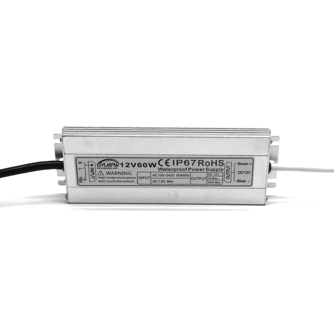 DC12V 60W 5A Switching Power Supply outdoors waterproof DC 12V power supply LED light Ultra-thin adapter 110-240V
DC12V 60W 5A Switching Power Supply outdoors waterproof DC 12V power supply LED light Ultra-thin adapter 110-240V