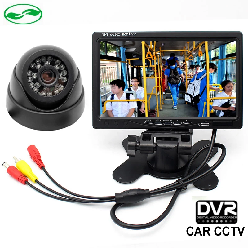 GreenYi HD 7" TFT LCD Car Closed Circuit Television Parking Monitor With DVR Monitor SD Card + Rear View Camera 6~15M RCA Cable
GreenYi HD 7" TFT LCD Car Closed Circuit Television Parking Monitor With DVR Monitor SD Card + Rear View Camera 6~15M RCA Cable