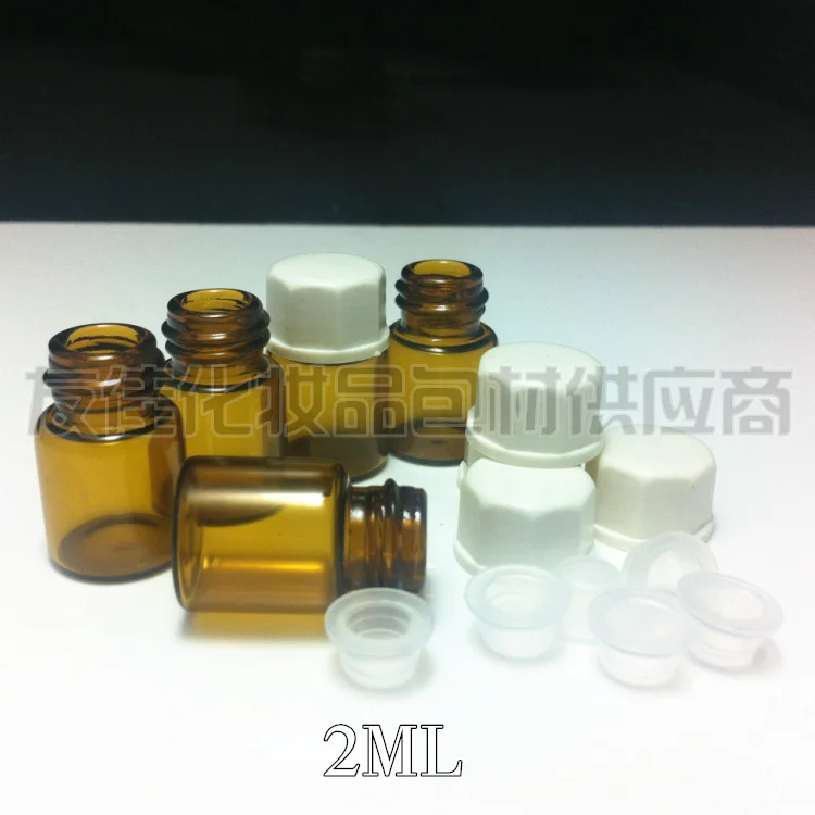 100pcs 2ml Amber Glass bottle with PP Screw Lid & Insert for essential oil,2ml Brown Sample Vials Glass Containers
100pcs 2ml Amber Glass bottle with PP Screw Lid & Insert for essential oil,2ml Brown Sample Vials Glass Containers