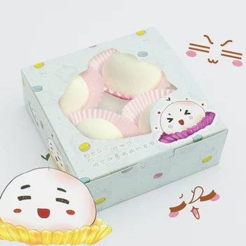 20pcs 13.5x13.5x5cm Clear Window Potato Baby Cake Slice Box For Bakery Gift Cookie Cupcake Candy Packaging
20pcs 13.5x13.5x5cm Clear Window Potato Baby Cake Slice Box For Bakery Gift Cookie Cupcake Candy Packaging