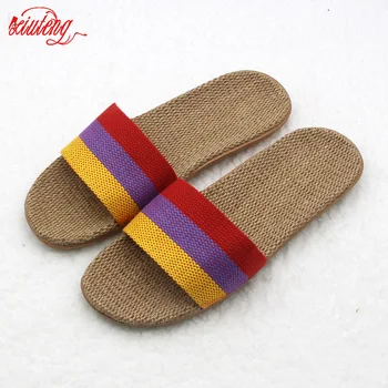 Xiuteng Anti-slip Linen Slipper 2018 Summer Striped Women Indoor Home Shoes Straw Ladies Flat with Flax Bedroom Slippers Zapatos
Xiuteng Anti-slip Linen Slipper 2018 Summer Striped Women Indoor Home Shoes Straw Ladies Flat with Flax Bedroom Slippers Zapatos