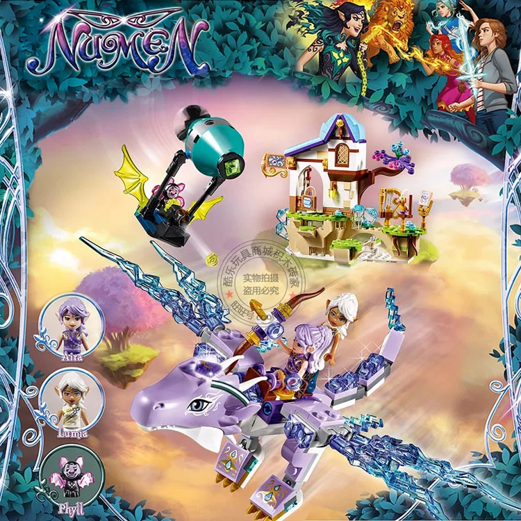 591Pcs The Dragon Sanctuary Protection Zone Model Building Block Education Toys Compatible with Legoings
591Pcs The Dragon Sanctuary Protection Zone Model Building Block Education Toys Compatible with Legoings