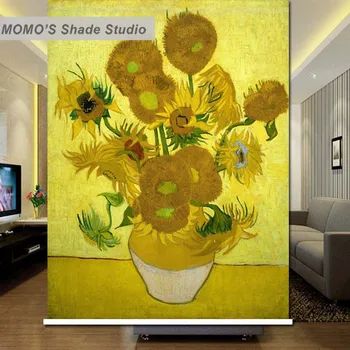 MOMO Blackout Van Gogh Window Curtains Roller Shades Blinds Thermal Insulated Fabric Custom Size, Alice 567
MOMO Blackout Van Gogh Window Curtains Roller Shades Blinds Thermal Insulated Fabric Custom Size, Alice 567