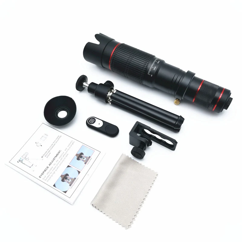 For Take Photos/Live Broadcast/Concert Artifact HD 36-fold Mobile Telescope with Long Focus Mobile Phone Camera Lens
For Take Photos/Live Broadcast/Concert Artifact HD 36-fold Mobile Telescope with Long Focus Mobile Phone Camera Lens