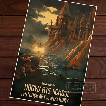 Welcome to Hogwarts School Room Frame Vintage Kraft Decorative Poster DIY Wall Canvas Sticker Delicate Home Bar Decor Gift
Welcome to Hogwarts School Room Frame Vintage Kraft Decorative Poster DIY Wall Canvas Sticker Delicate Home Bar Decor Gift