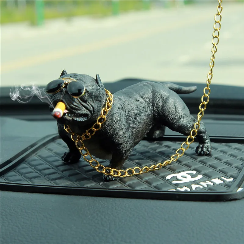 American Bull Dog Resin Auto Pendant Car Interior Decoration Car Ornament Car Styling DIY Smoking Dog Boy Friend Gift Student
American Bull Dog Resin Auto Pendant Car Interior Decoration Car Ornament Car Styling DIY Smoking Dog Boy Friend Gift Student