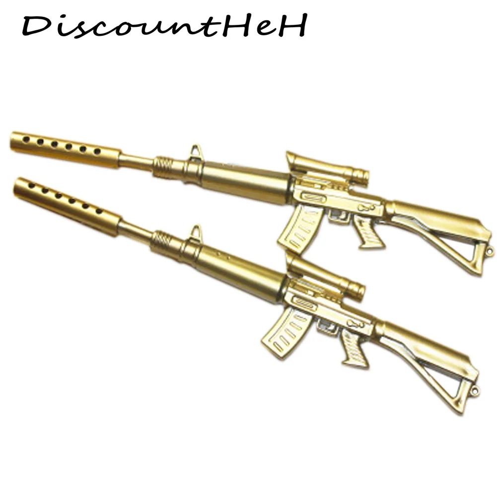 High Quality 0.7MM Multifunction Novelty Ballpoint Pen ~ LONG BARREL REVOLVER